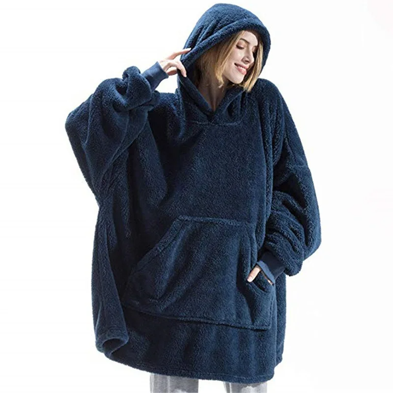 Oversized Hooded Blanket